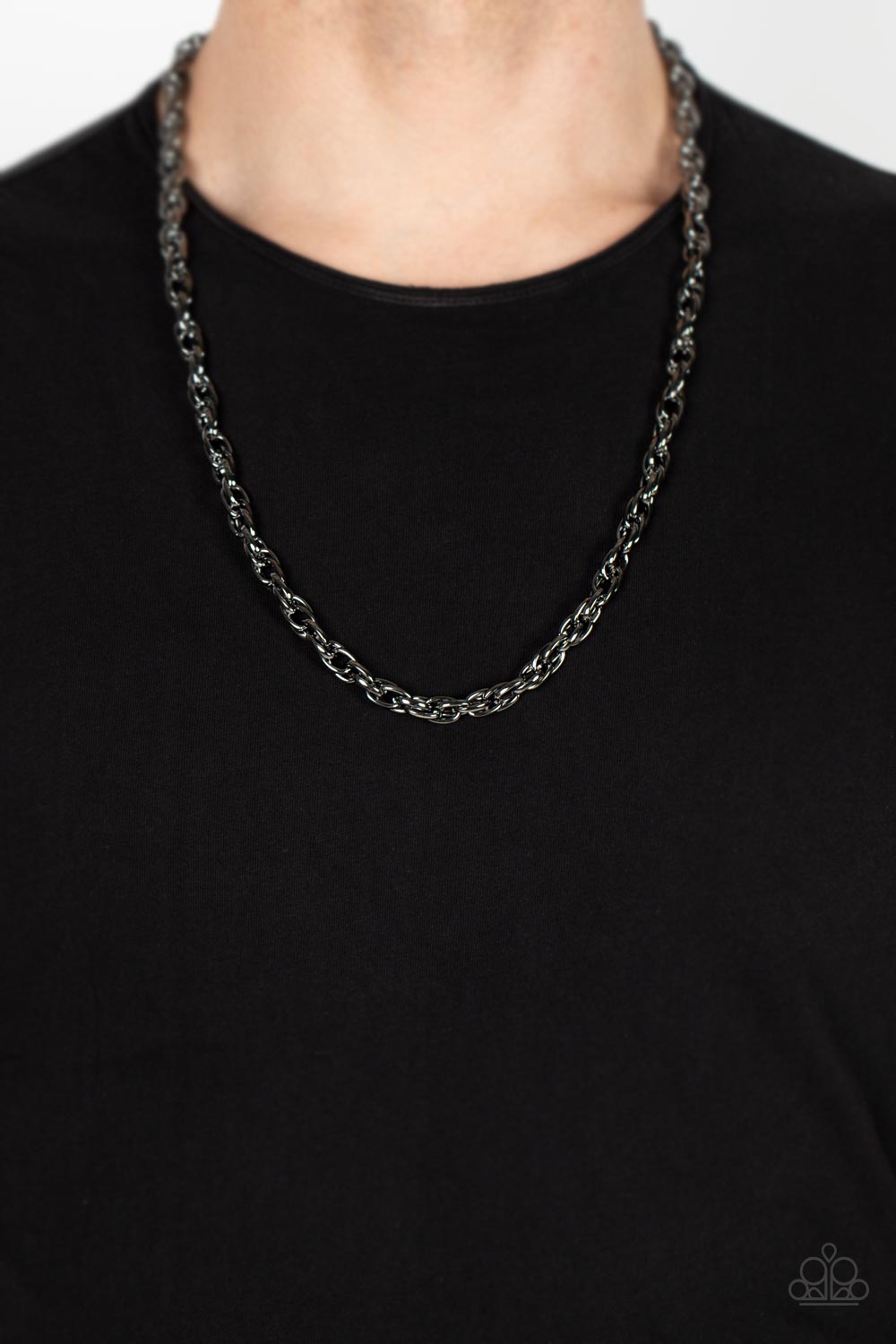 Chopper Hopper - Black Paparazzi Urban Necklace