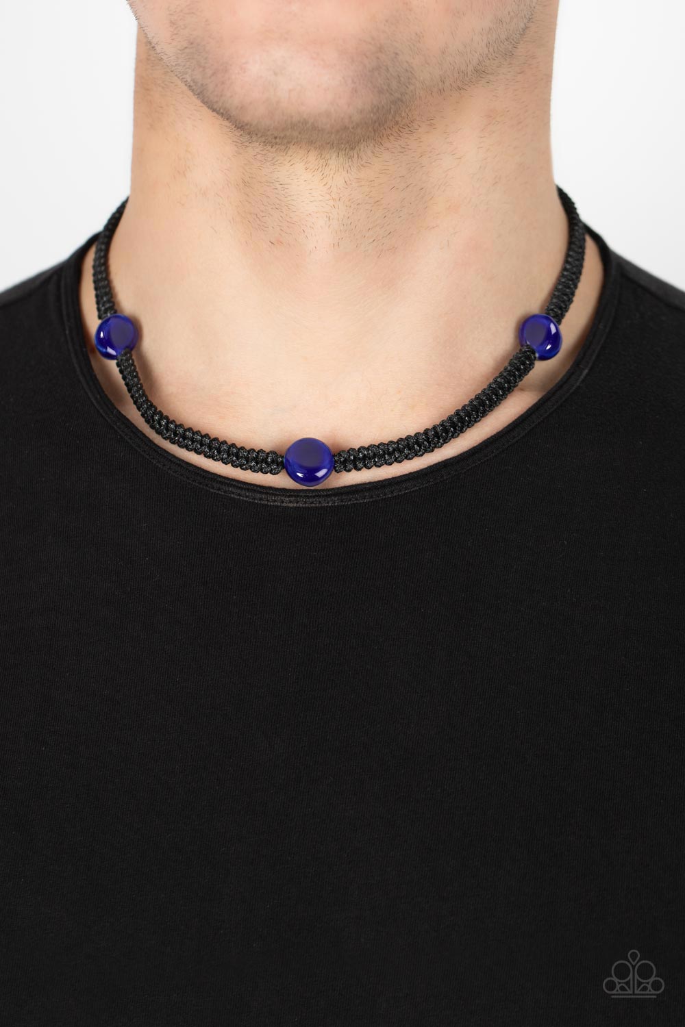 SoCal Style - Blue Paparazzi Urban Necklace