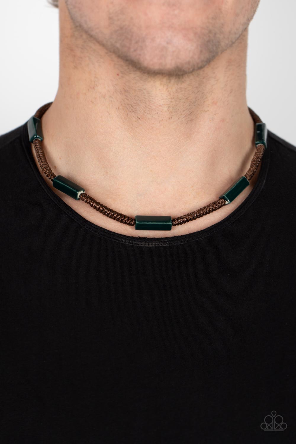 Tropical Tycoon - Green Paparazzi Urban Necklace