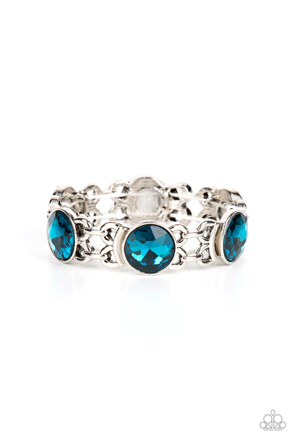 Devoted to Drama Blue Paparazzi Bracelet