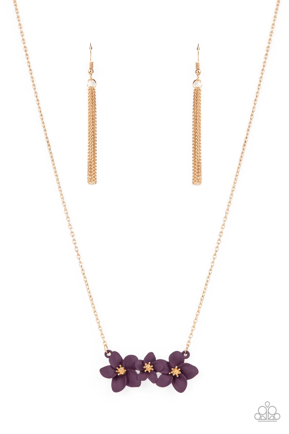 Petunia Picnic - Purple Paparazzi Necklace
