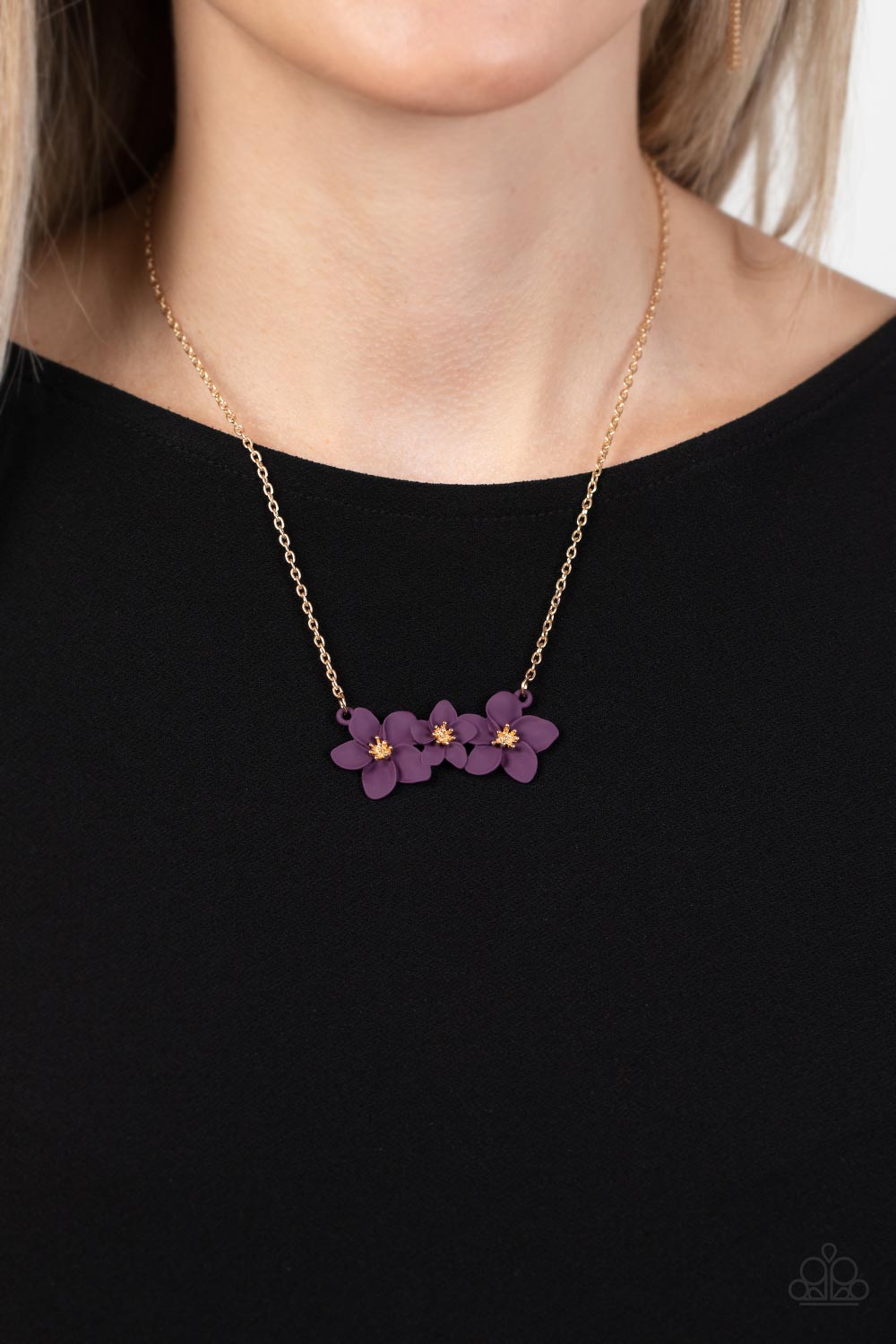 Petunia Picnic - Purple Paparazzi Necklace