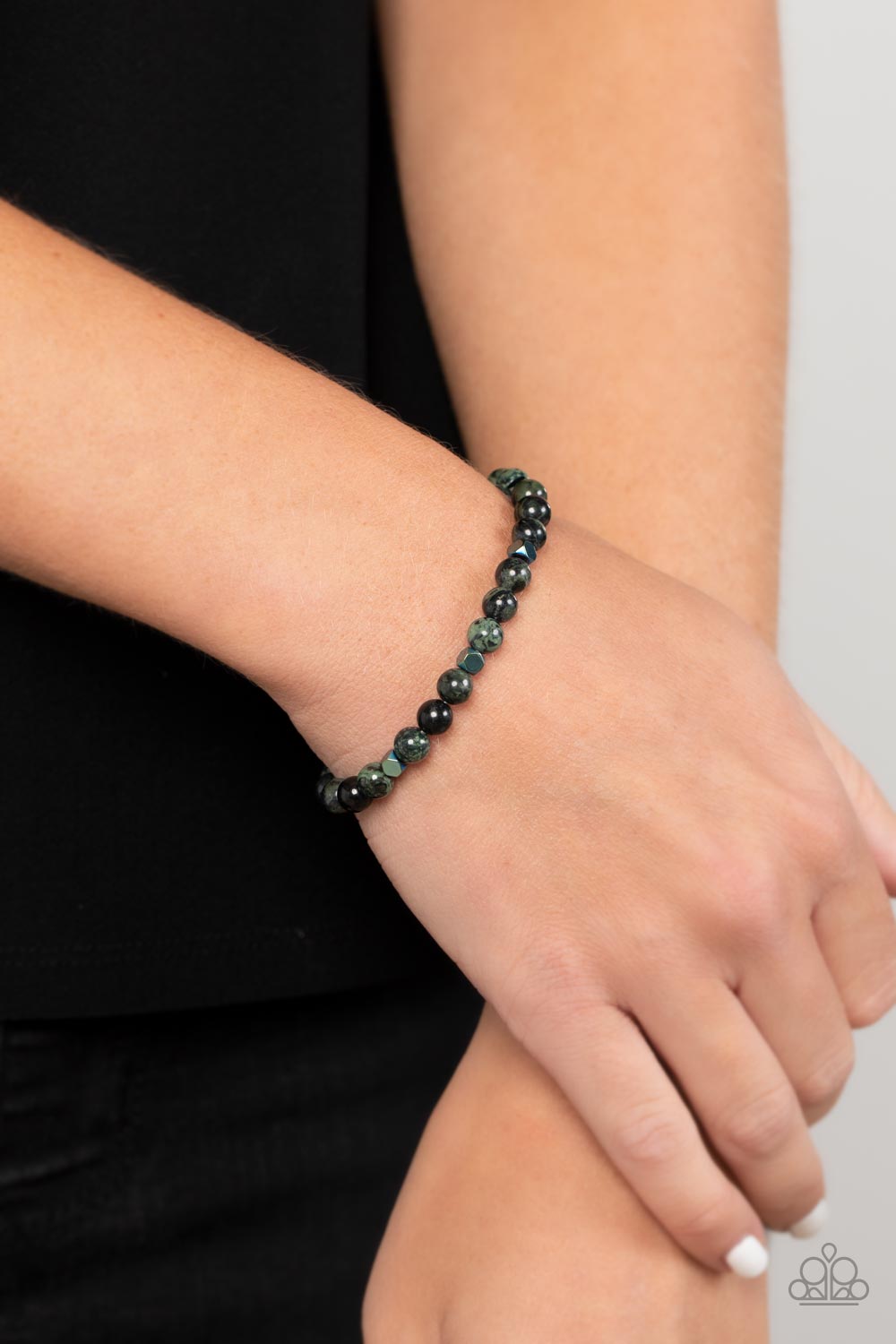 Interstellar Solitude - Green Paparazzi Urban Bracelet