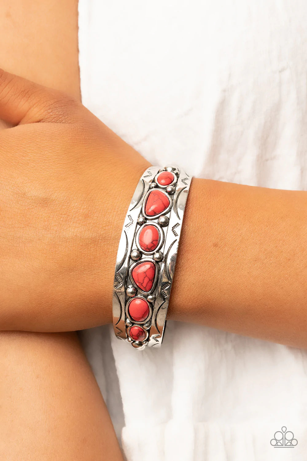 Saguaro Sultan Red Paparazzi Bracelet