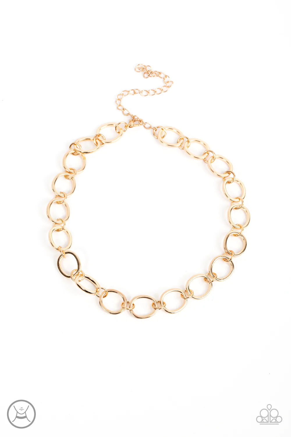 90's Nostalgia Gold Paparazzi Necklace