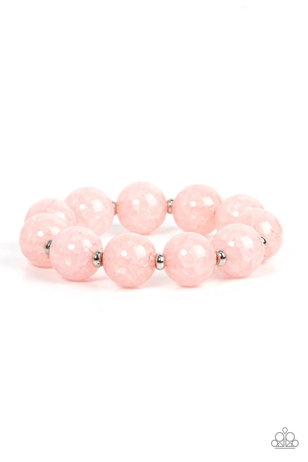 Arctic Affluence Pink Paparazzi Bracelet