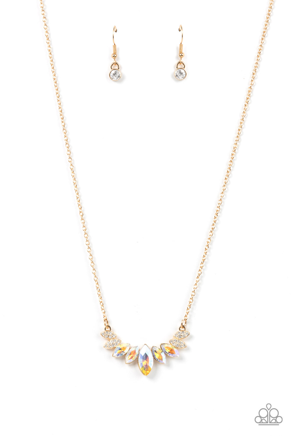 One Empire at a Time - Gold Paparazzi Necklace