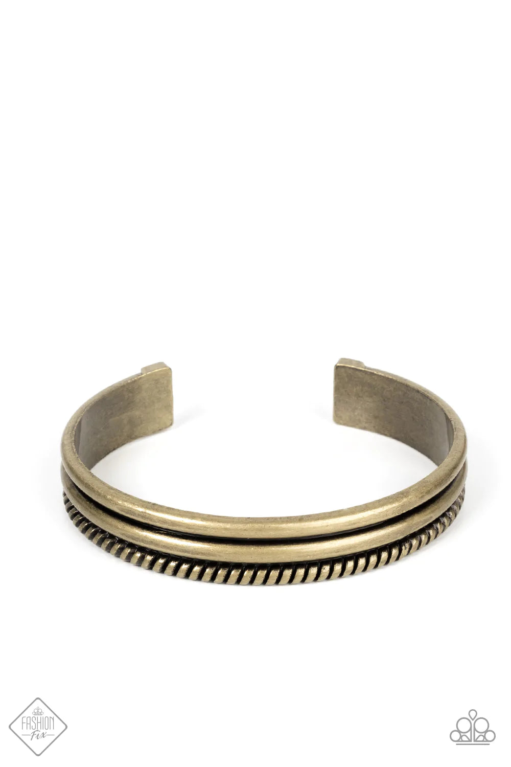 Southern Spurs Brass Paparazzi Fashion Fix Bracelet