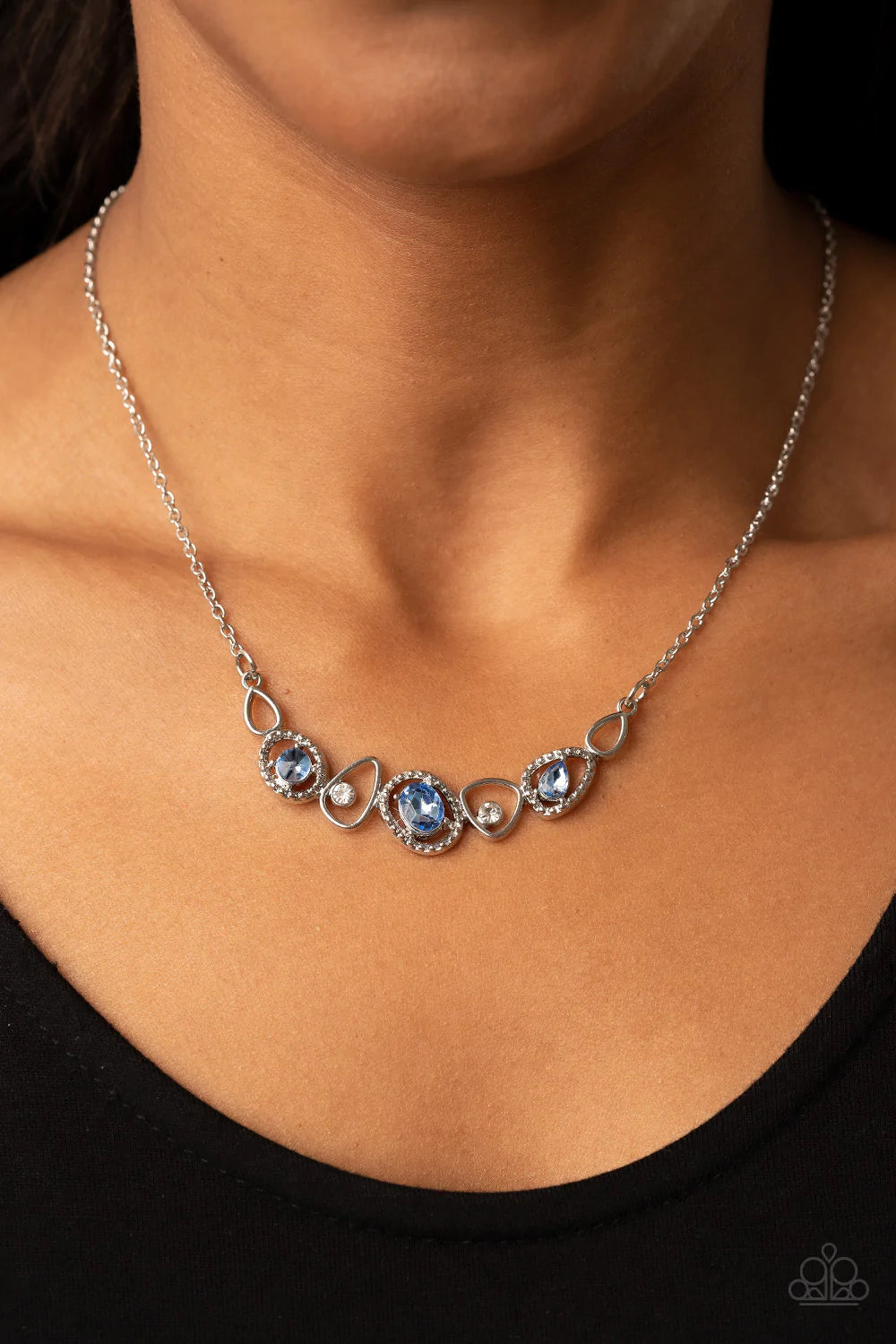 Celestial Cadence Blue Paparazzi Necklace