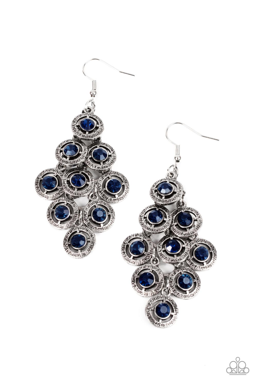 Constellation Cruise - Blue Paparazzi Earrings