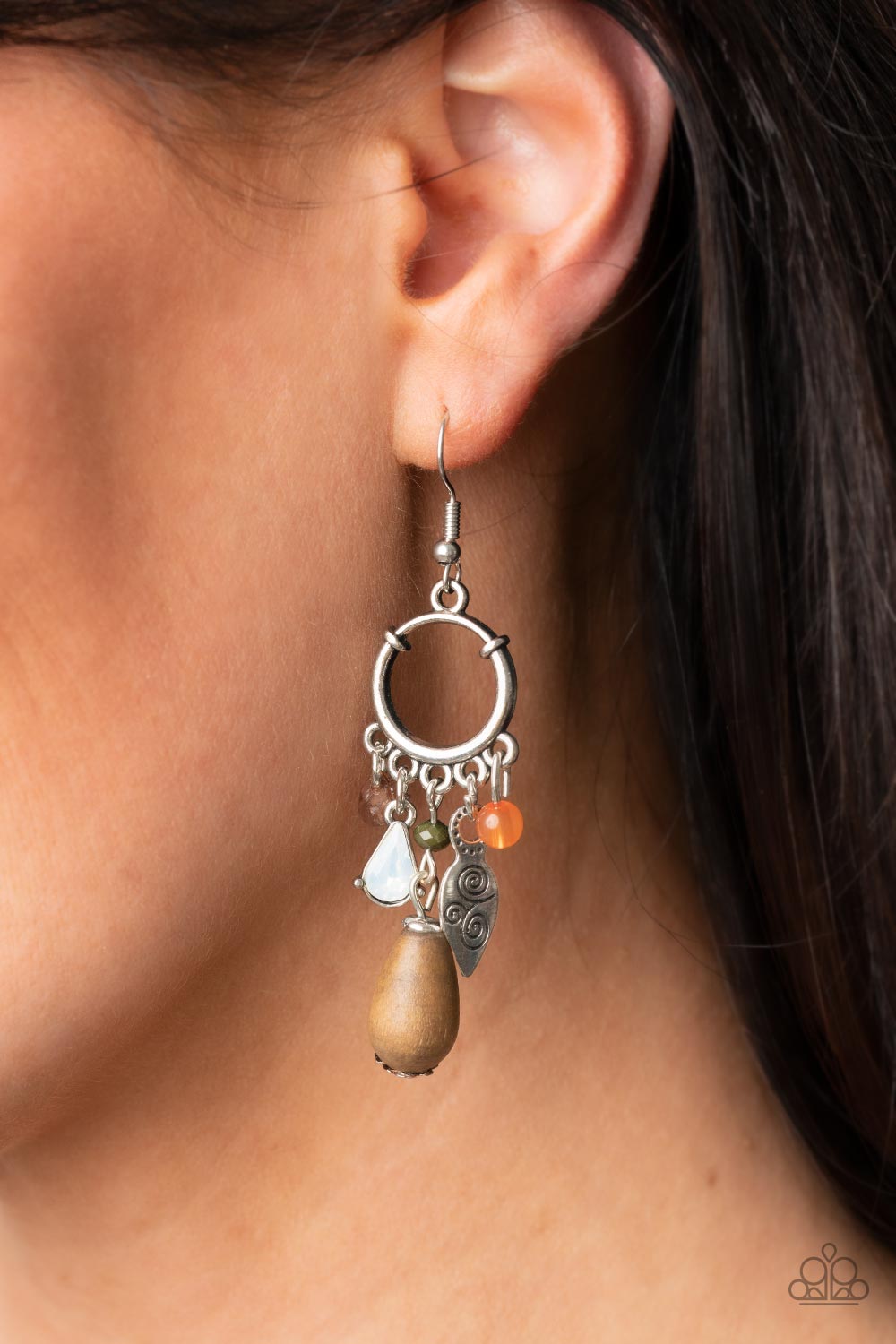 Bountiful Blessings - Multi Paparazzi Earrings
