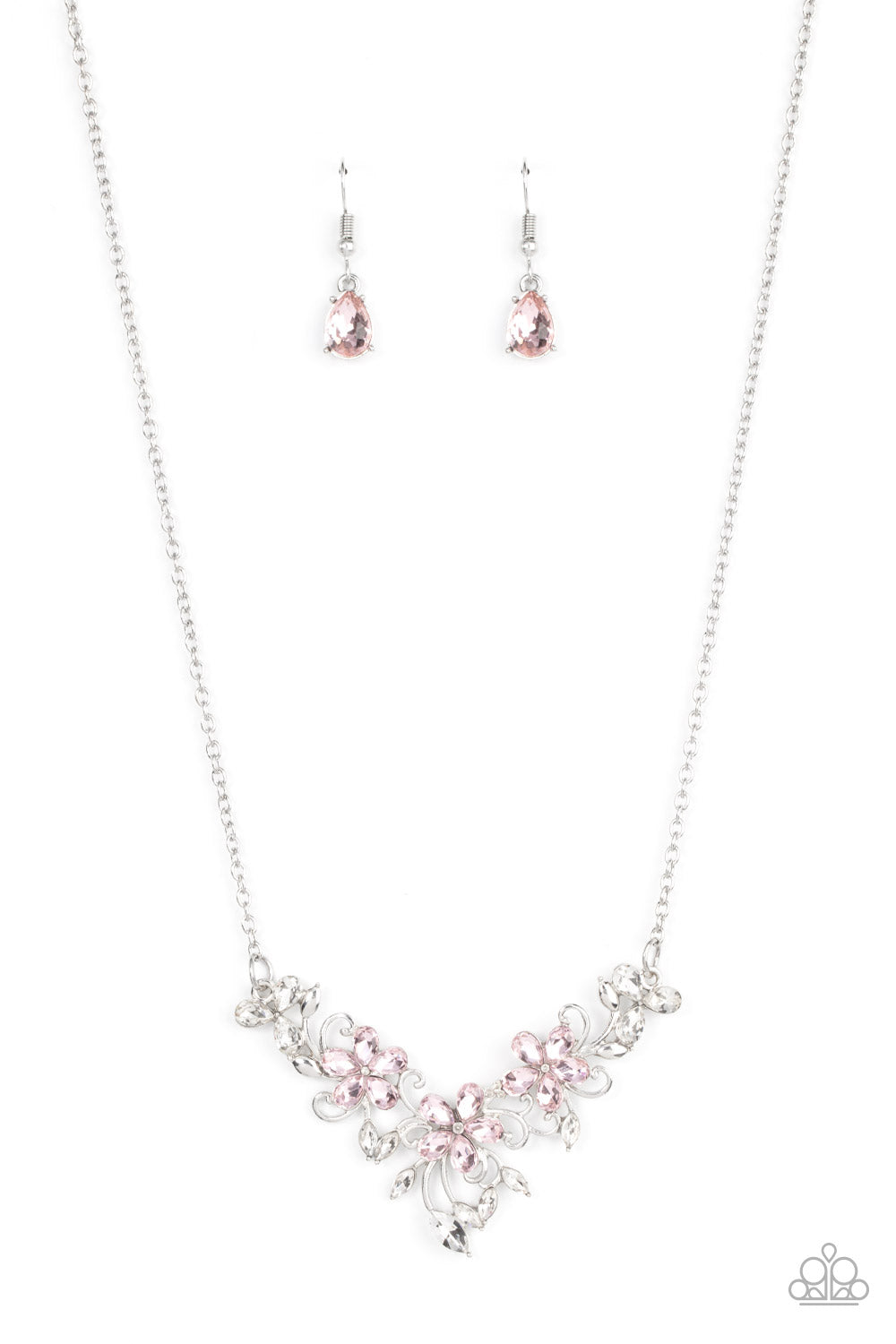 Floral Fashion Show - Pink Paparazzi Necklace