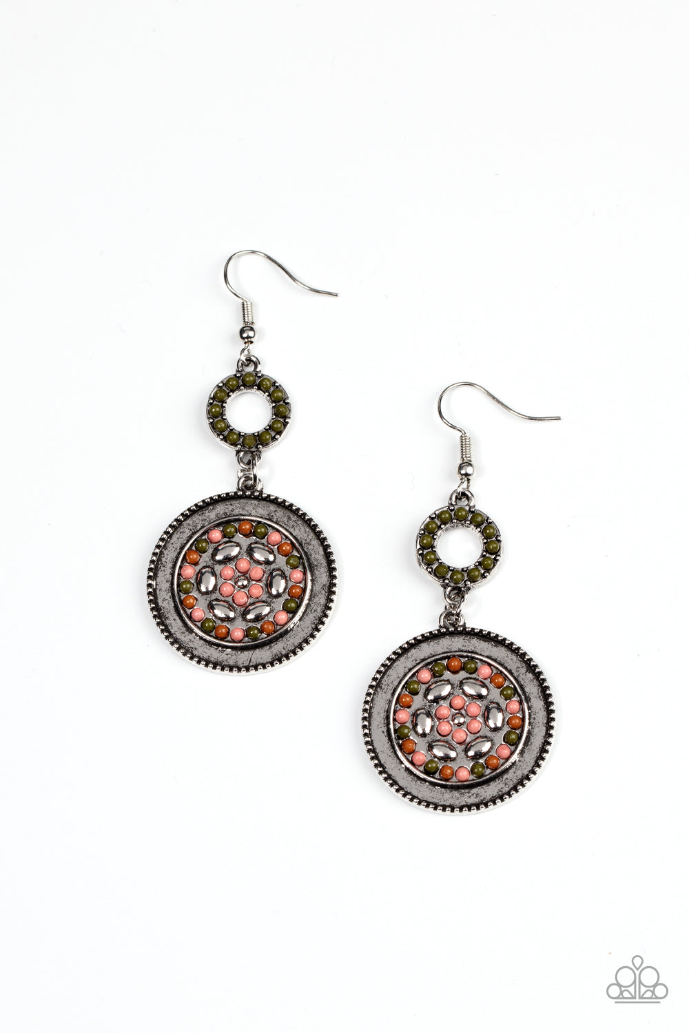 Meadow Mantra - Multi Paparazzi Earrings