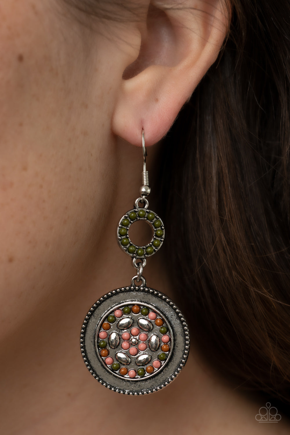 Meadow Mantra - Multi Paparazzi Earrings
