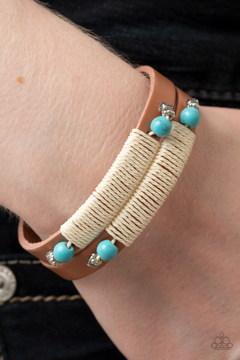 And ZEN Some - Blue Paparazzi Urban Bracelet