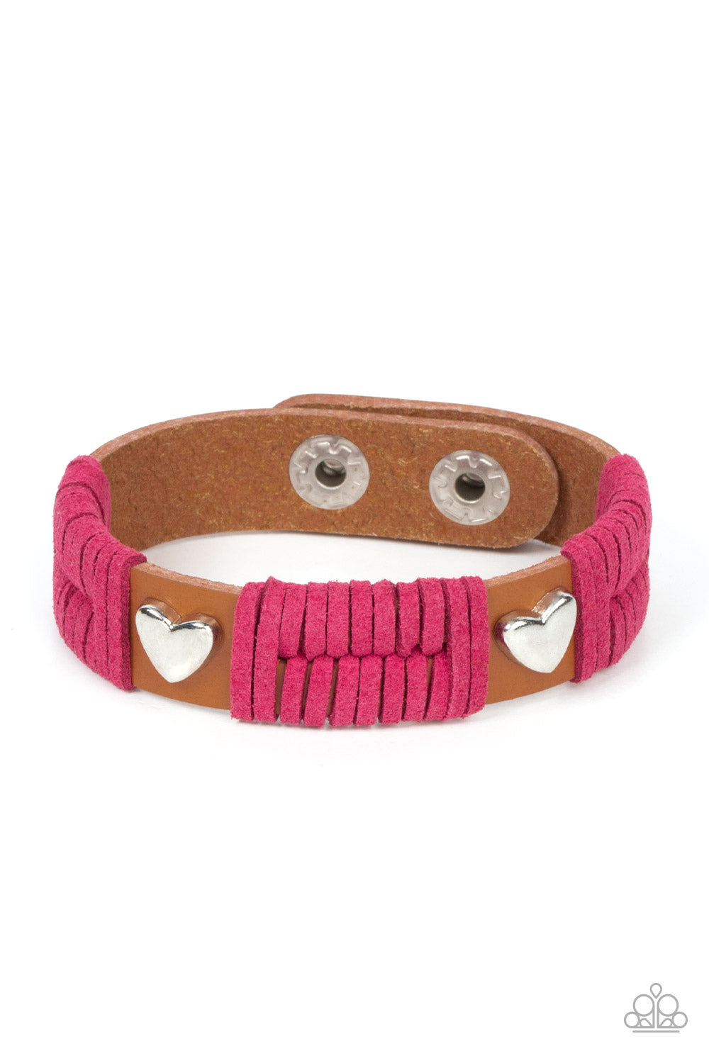 Lusting for Wanderlust - Pink Paparazzi Urban Bracelet