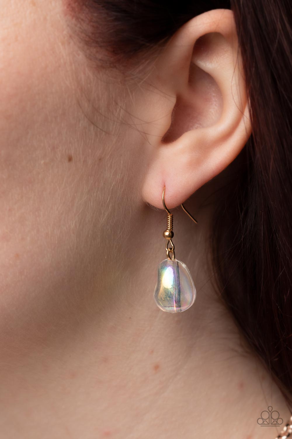 Inspirational Iridescence - Rose Gold Paparazzi Necklace