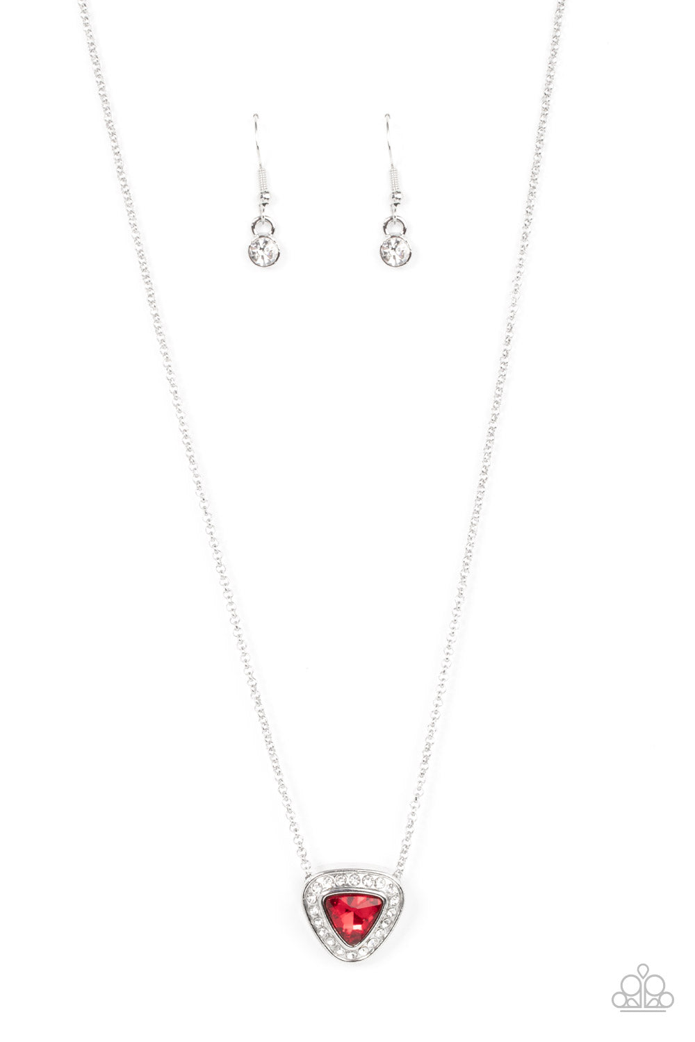 The Whole Package - Red Paparazzi Necklace