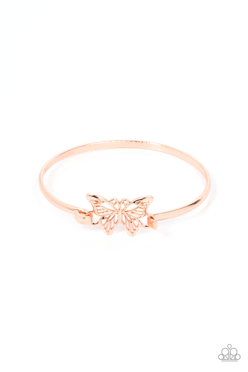 Did I FLUTTER? - Copper Paparazzi Bracelet