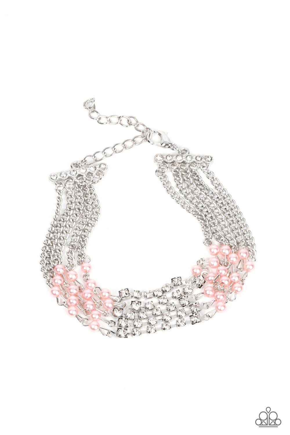Experienced in Elegance - Pink Paparazzi Bracelet