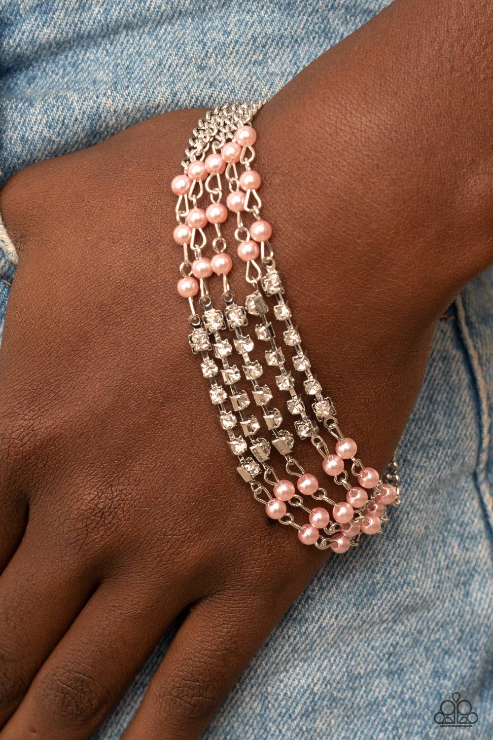 Experienced in Elegance - Pink Paparazzi Bracelet