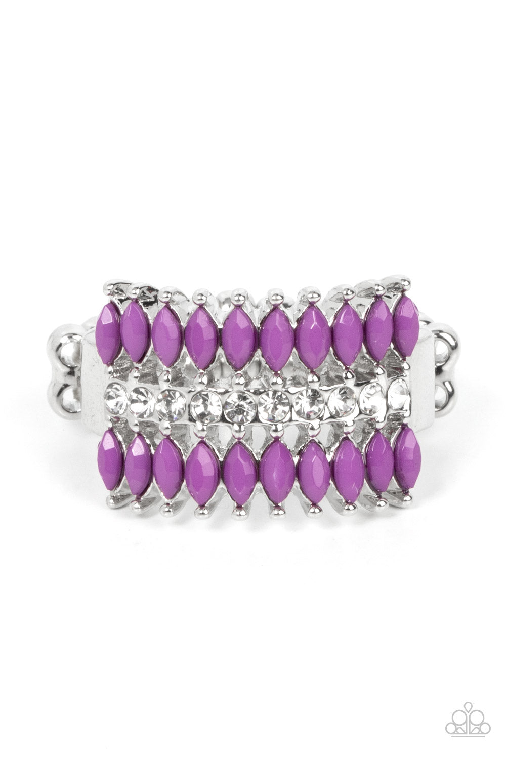 Cinematic Couture - Purple Paparazzi Ring