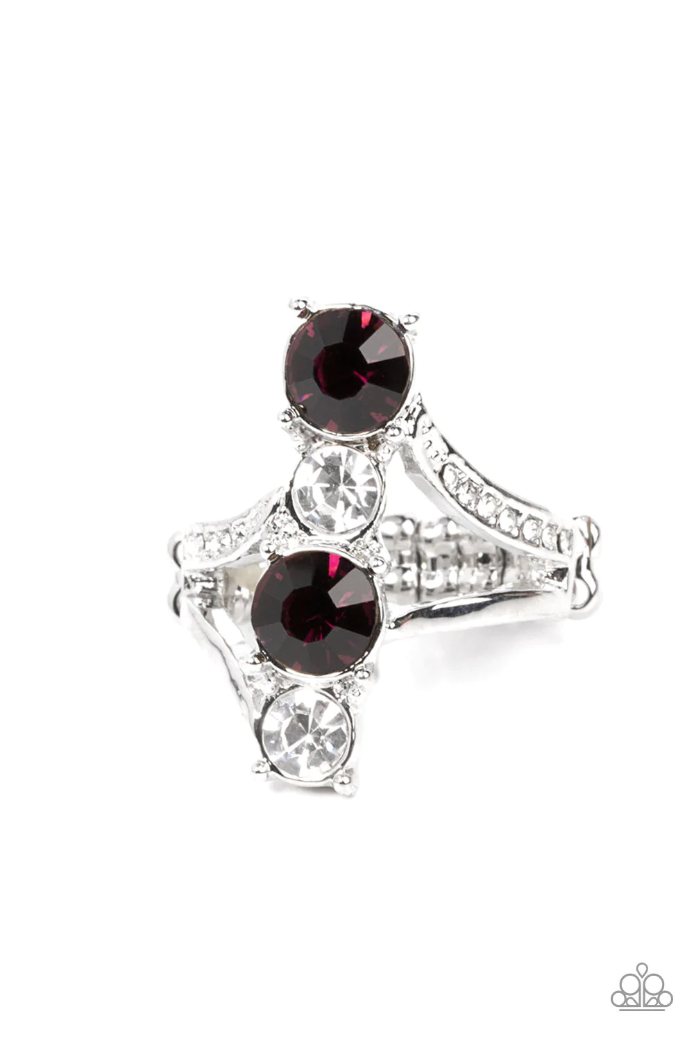 Duplicating Dazzle Purple Paparazzi Ring
