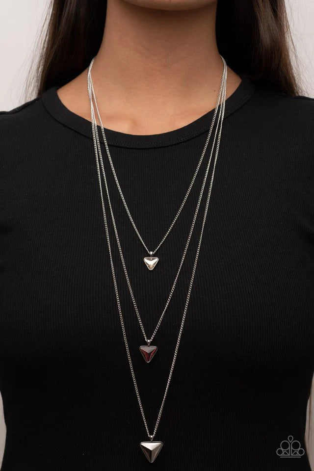 Follow The Luster Multi Paparazzi Necklace