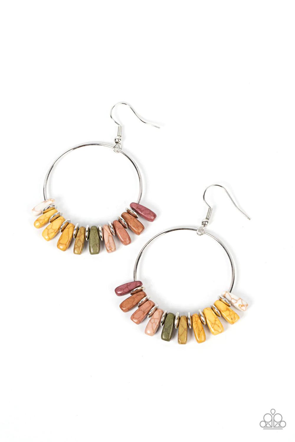 Earthy Ensemble Multi Paparazzi Earrings