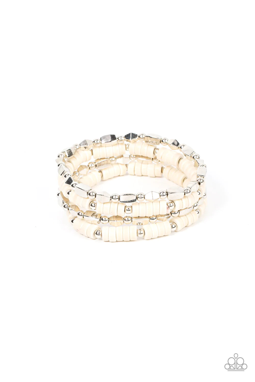 Anasazi Apothecary White Paparazzi Bracelet