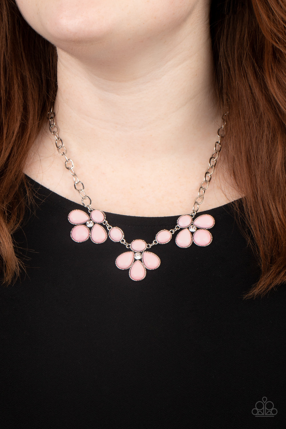 SELFIE-Worth - Pink Paparazzi Necklace