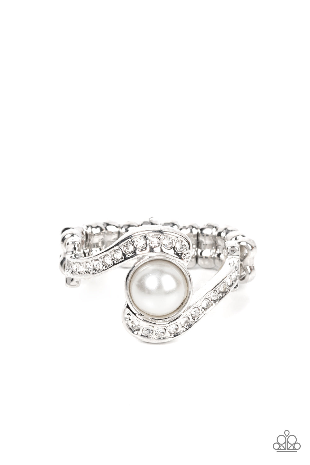 Envious Enrapture - White Paparazzi Ring
