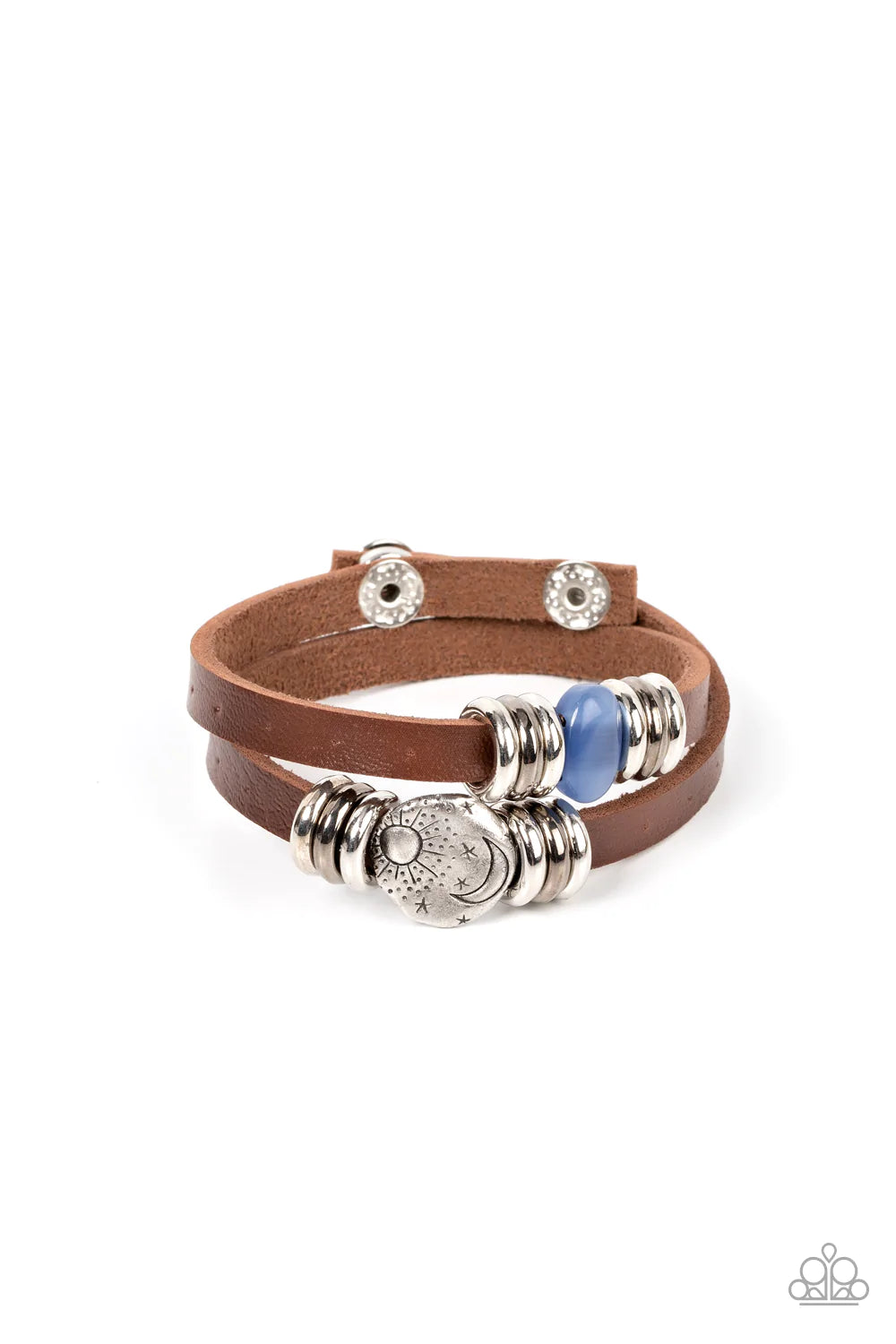 All Willy-Nilly Blue Paparazzi Urban Bracelet