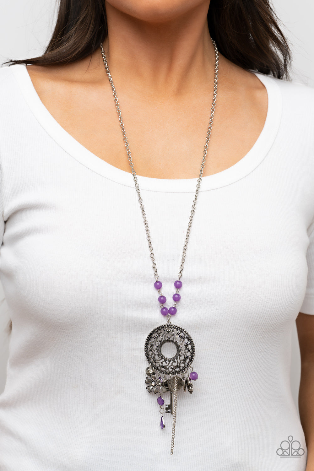 Making Memories - Purple Paparazzi Necklace