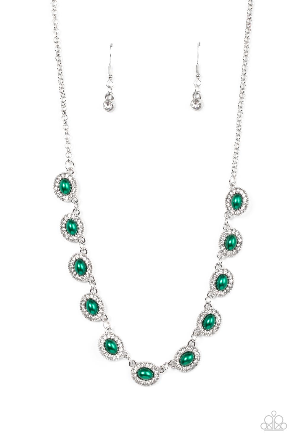 Modest Masterpiece - Green Paparazzi Necklace
