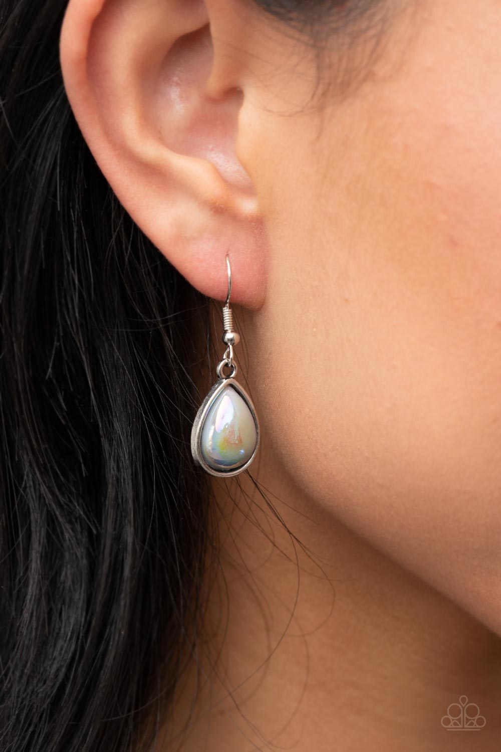 Magical Masquerade - Silver Paparazzi Necklace