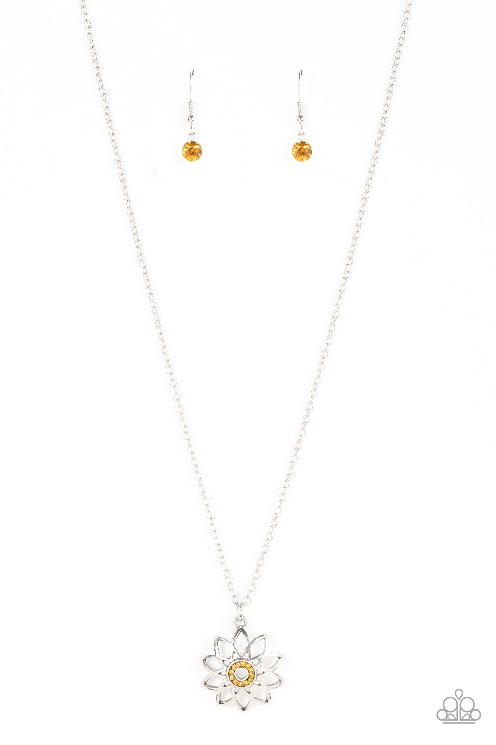 Farmstead Fairytale - Yellow Paparazzi Necklace