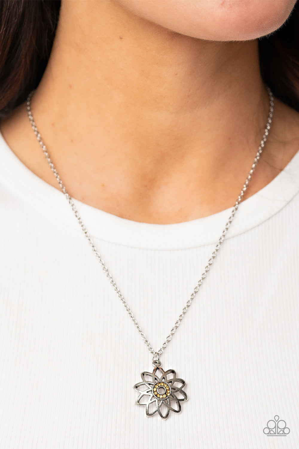Farmstead Fairytale - Yellow Paparazzi Necklace