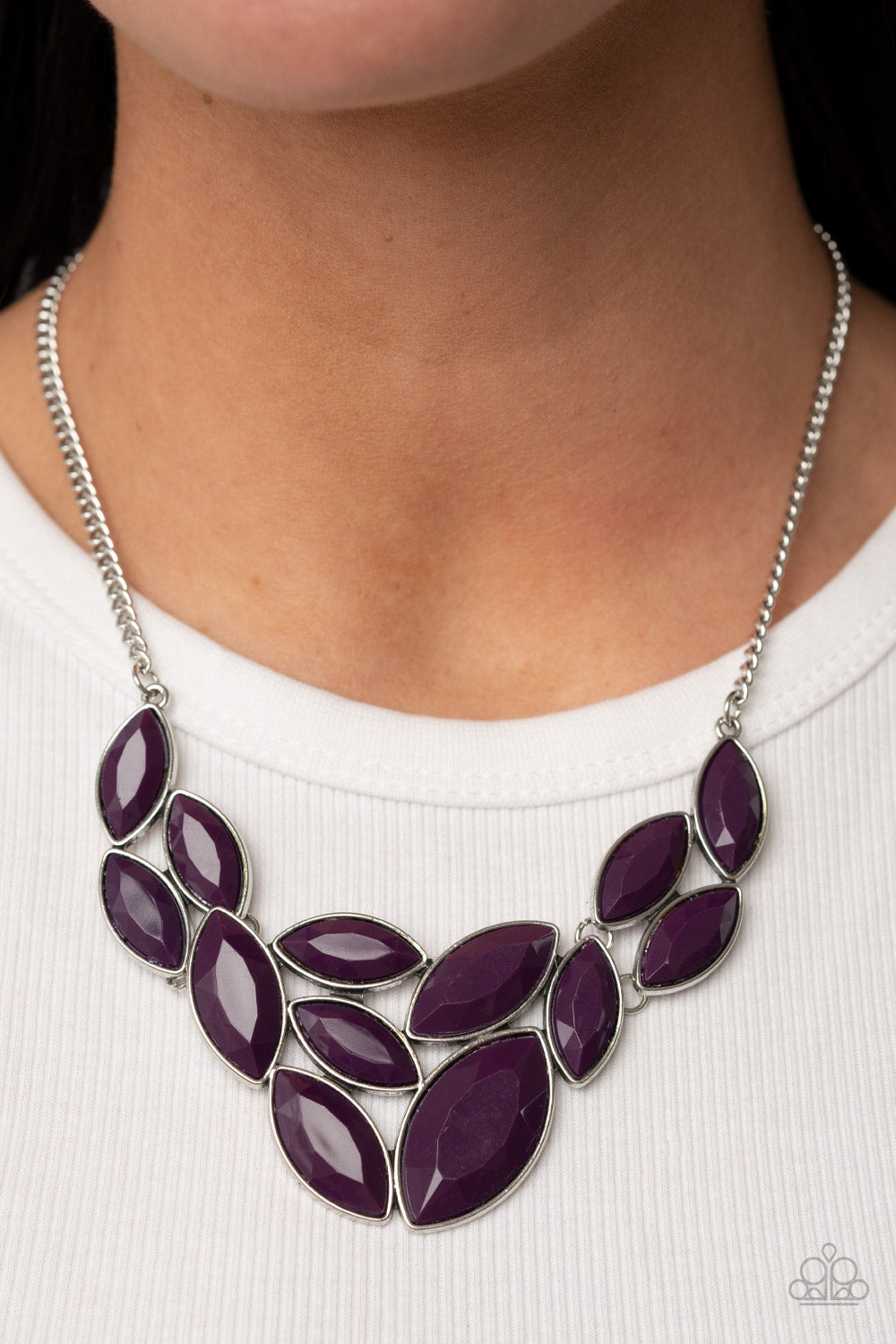 Glitzy Goddess - Purple Paparazzi Necklace