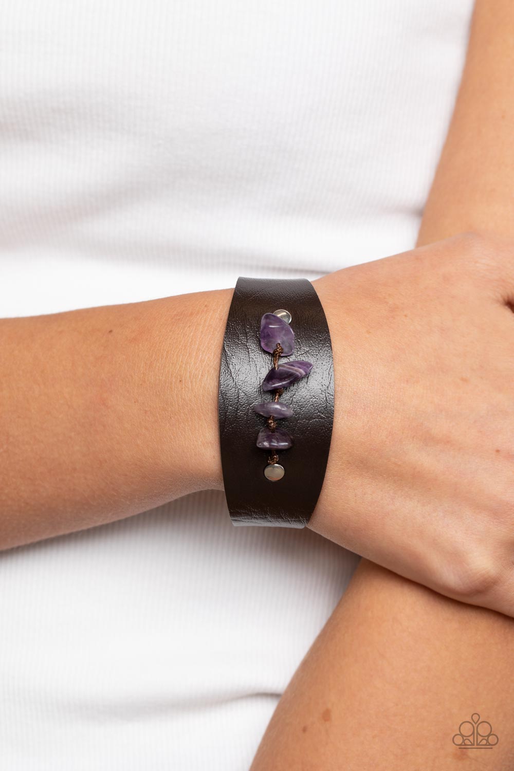 Colorful Canyoneer - Purple Paparazzi Urban Bracelet