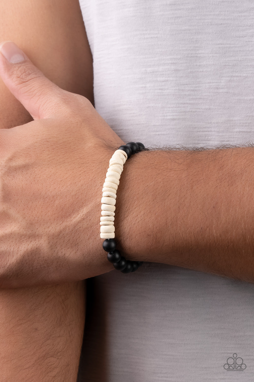 Recreational Remedy - White Paparazzi Urban Bracelet
