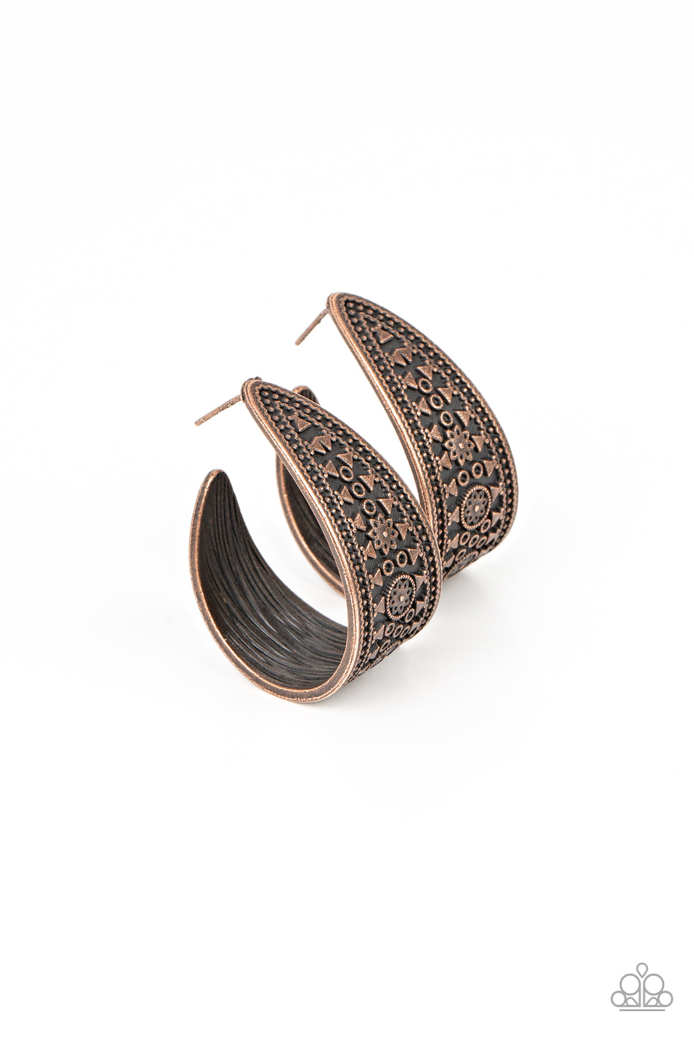 Marketplace Mixer - Copper Paparazzi Hoop Earrings