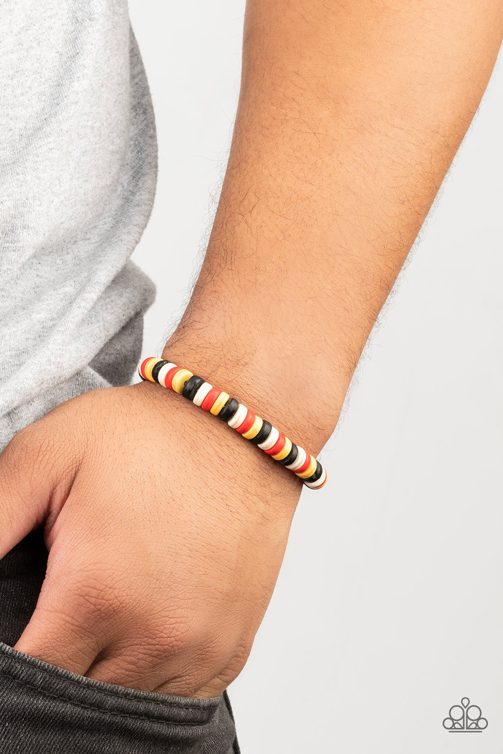 Rural Rocker - Red Paparazzi Urban Bracelet