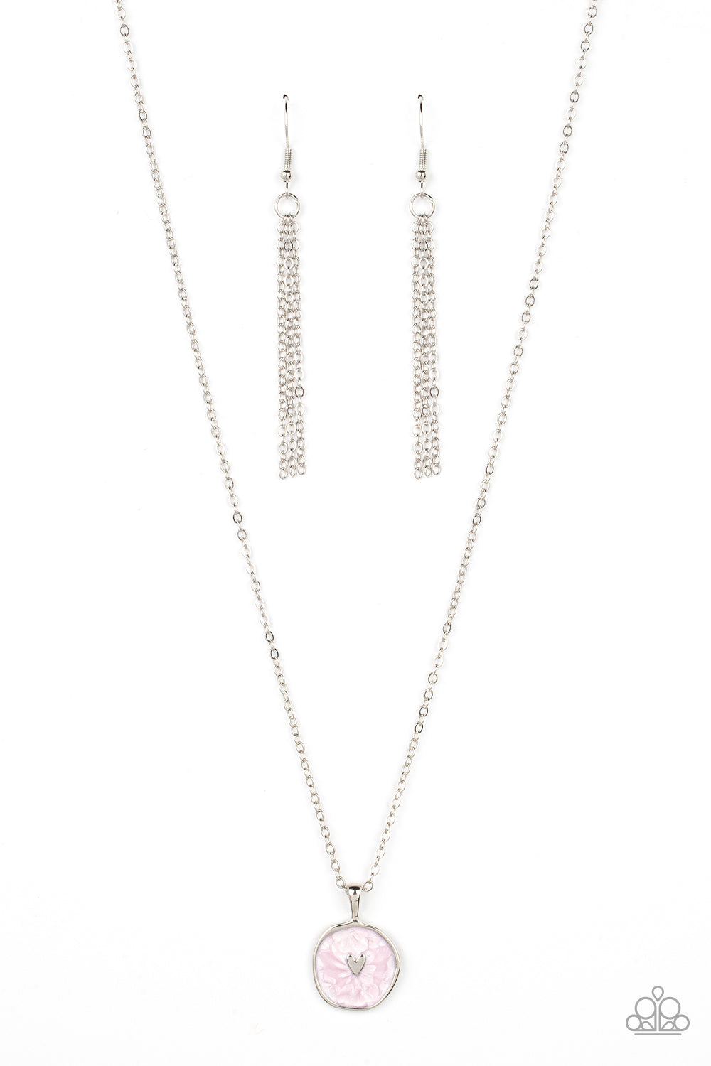 Do What You Love - Pink Paparazzi Necklace