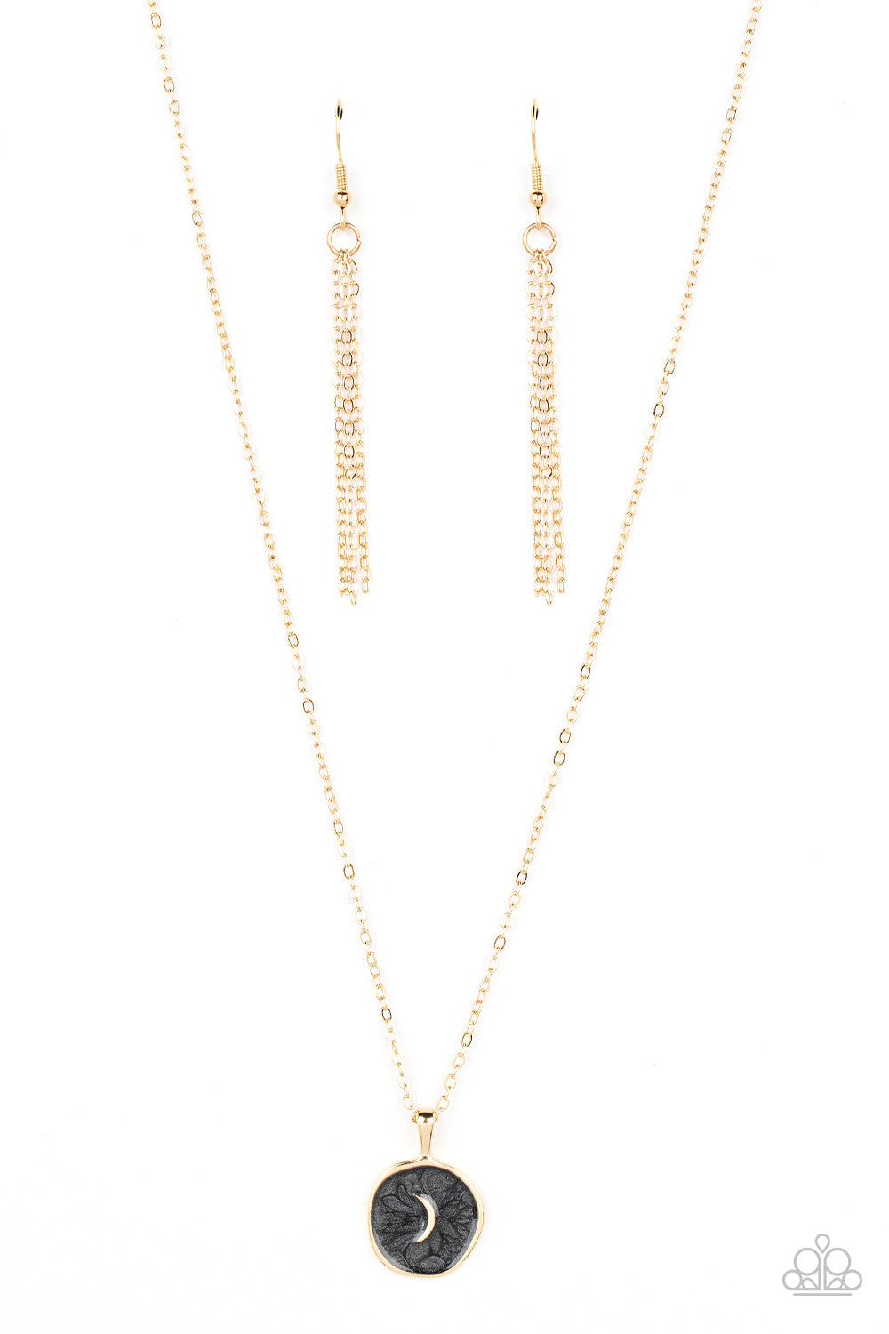 Moon Magic - Black Paparazzi Necklace