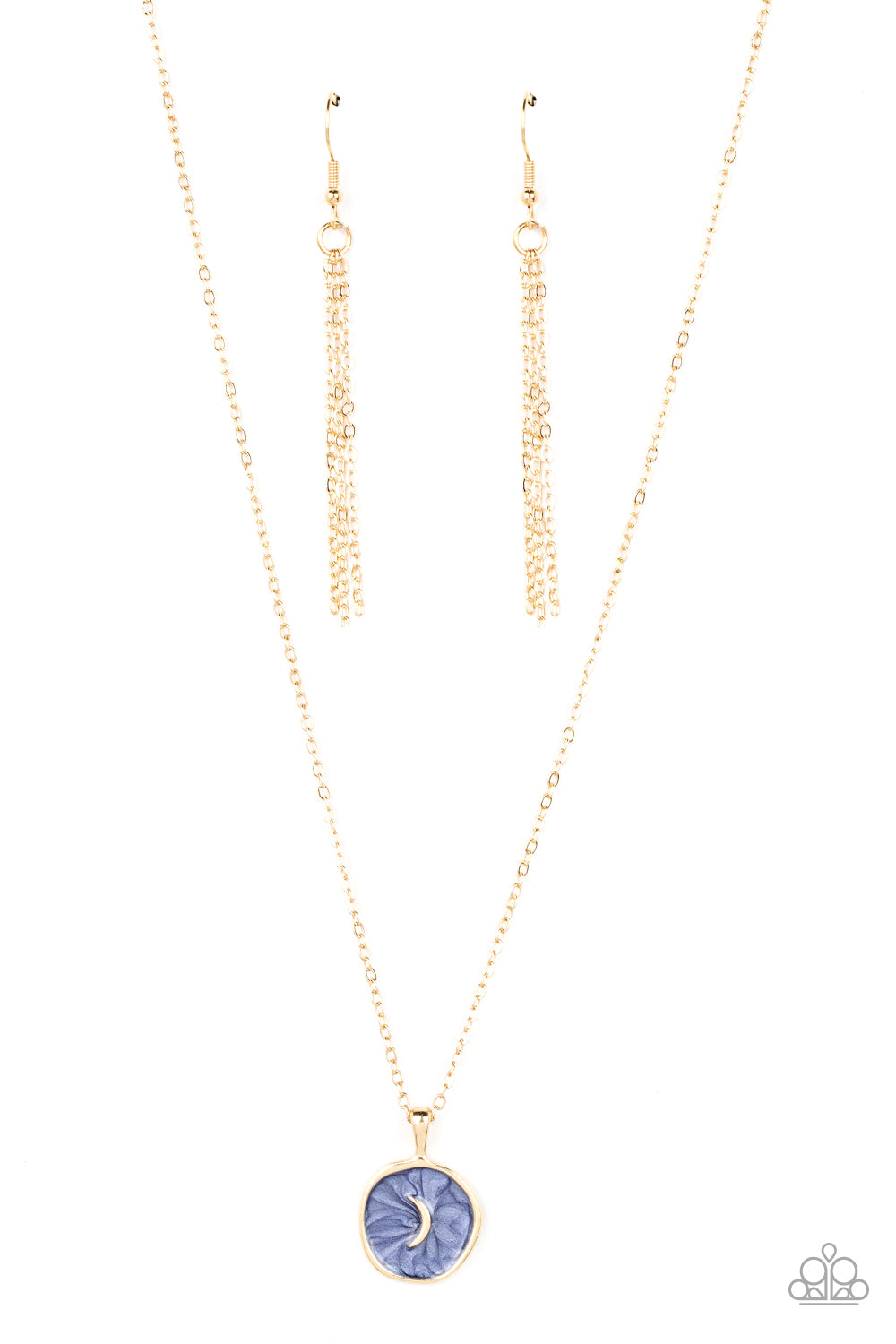 Moon Magic - Blue Paparazzi Necklace
