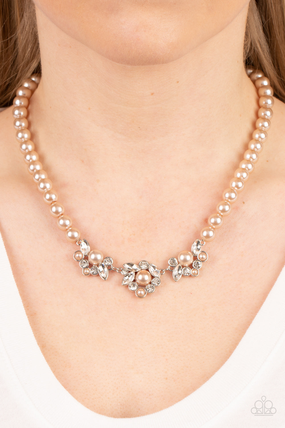 Royal Renditions - Brown Paparazzi Necklace
