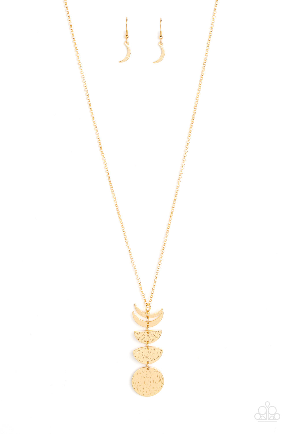 Phase Out - Gold Paparazzi Necklace