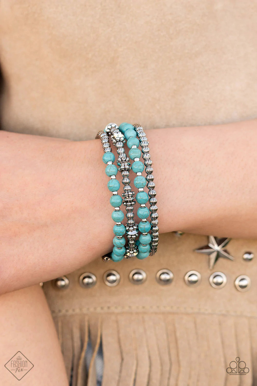 Road Trip Remix - Blue Paparazzi Bracelet