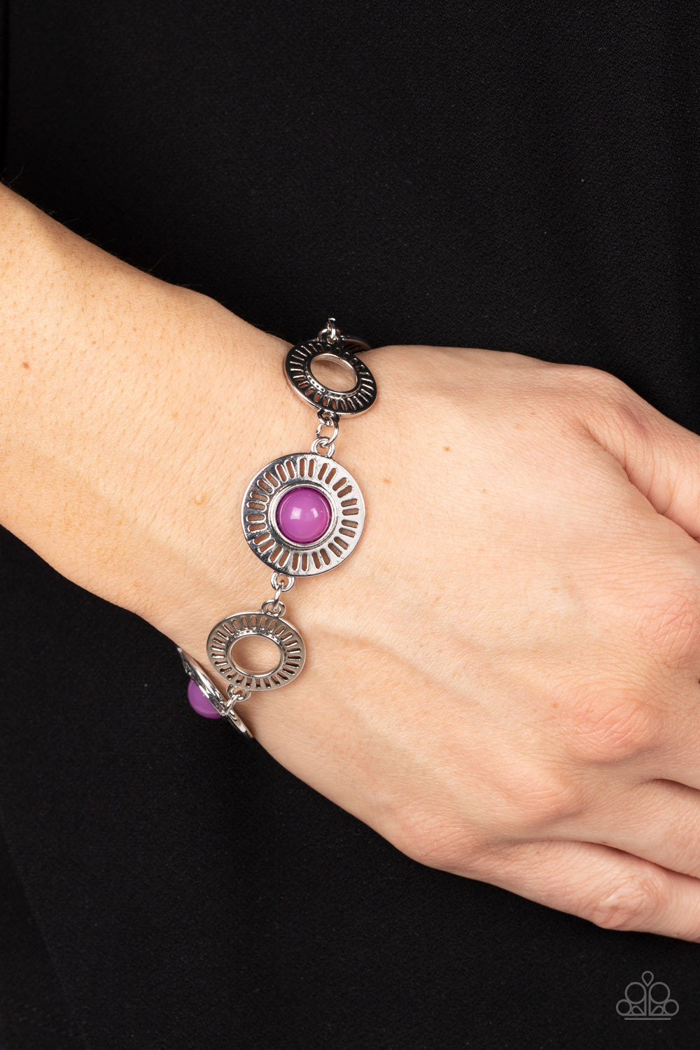 Coastal Charmer - Purple Paparazzi Bracelet